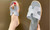 Flat bottom, low-heeled flat-heeled flip flops, female sandals all-match