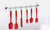 6 piece silicone kitchenware cream spatula baking tool set