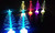 Flashing LED electronic optical fiber colorful Christmas tree 3404