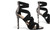 Snake print Roman high heel sandals 3073