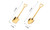 304 stainless steel shovel watermelon dessert spoon-Laf 1104