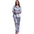 NEW 2601 Long Sleeve Satin Pajamas Set 6787