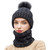 NEW 2601  2PCS Winter Knitted Hat & Scarf Set for Women 3002