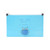 Face mask storage wallet bag with zip
