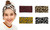 Lepoard Print Women CrochetHeadband Winter Knitted Head Wrap
