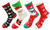 Christmas  Socks Medium Tube Adult Cartoon Christmas Personality girl Socks-laf