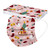 3ply Christmas themed festival disposal face covering pack of 10