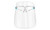 One Full Face Shield Covers with Glasses