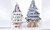  Creative Merry Christmas Tree Hanging Ornaments Wooden Star Letters Crafts with Bowknot Ring Bell Xmas Home Party Decoration-la
