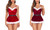 2pc Christmas Lingerie 3410