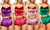 2306   New Velour Bralette And Shorts Pyjama Set   6783