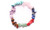  Multi-color natural stone chip jewelry bracelet-LA