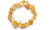 Multi-color natural stone chip jewelry bracelet-LA