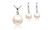 Artificial pearl pendant necklace. Ladies girl wedding party-LA