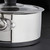 Tower T900101 Precision 5 Piece, Premium Pan Set, Non-Stick Ceramic Coating, Stainless Steel