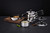Tower T900101 Precision 5 Piece, Premium Pan Set, Non-Stick Ceramic Coating, Stainless Steel