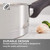 Morphy Richards 979024 Equip 8 Piece Pan Set with Bakelite Handles, Tempered Glass Lids, Stainless Steel