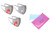 Kid's 3D Cartoon Face Mask and Face Mask Storage Bag