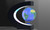 Creative Magnetic Levitation Floating World Map Globe with LED Color Lights for Home Office Desk 
