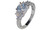 Luxury  Cut Crystals Ring - BR1-LA