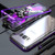 Samsung Ultra Magnetic Cover Curved surface,Front and Back Transparent Tempered Glass  360 Degree Full-body Protective Case for Samsung-la