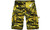 Summer men's loose large size camouflage overalls casual overalls five-point pants shorts-LA