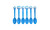 New big mermaid children's birthday party decoration supplies theme package set