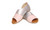 open toe two tone shoes