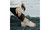 open toe two tone shoes