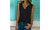 NEW-V-neck vest solid colour T-shirt-LA
