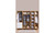 NEW-3/4/5 Layers Clothes Hanging Wardrobe Closet Organizer Portable Clothes Wardrobe Cabinet Hanger-B 