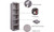 NEW-3/4/5 Layers Clothes Hanging Wardrobe Closet Organizer Portable Clothes Wardrobe Cabinet Hanger-B 