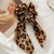 Pack of 2 Satin Leopard print Scrunchies 3259