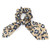Pack of 2 Satin Leopard print Scrunchies 3259
