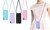Liquid silicone slim phone case with crossbody strap3508