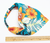 Summer print Triangle Bandana Hair Band