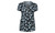 New-V-neck printing pattern with zipper-3013LA