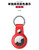 AirTag compatible  PU protection case with key chain