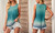 NEW-Women's Round Neck Gradient Printed Sleeveless T-Shirt Tunic Blouse Tanks-1058LA