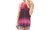 NEW-Women's Round Neck Gradient Printed Sleeveless T-Shirt Tunic Blouse Tanks-1058LA