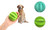 NEW-Dog Treat Dispenser Toy Ball