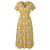 Flower Print Waist Control  426 Dress