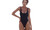 2306 NEW-Women Sexy One-piece Backless Solid Retro Triangle Swimsuit -LA  6777