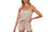 New-Women's Summer Casual Two-Piece Sleeveless Drawstring Shorts Set Homewear-LA Y017