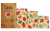 3 Pack Natural Reusable Beeswax Food Wrap Paper Bees Wax -la1031