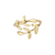 New-Leaves Laurel Adjustable Branch Ring-3301LA