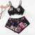 NEW-Lace floral  print  pajamas6148-LA