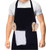 Unisex Adjustable Bib Apron with 2 Pockets  3061la