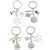 NEW-teacher keychains with  teach little minds keychain0021-LA
