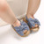 NEW-sandals bow knot cute soft sole flat princess shoes0024-LA